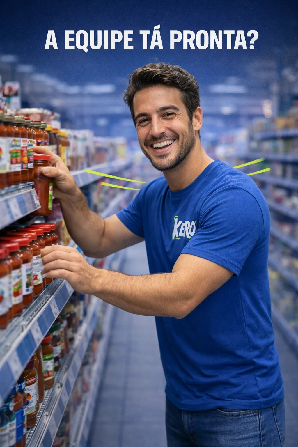 Equipe Kero, produção sob controle