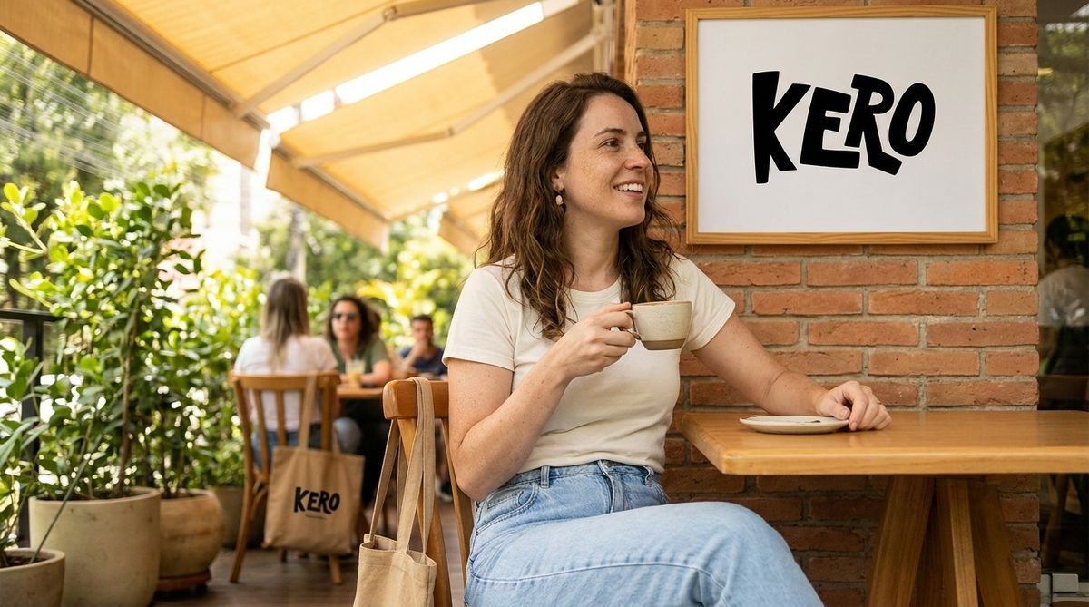 Camiseta Kero Casual Fem - vista do produto, look