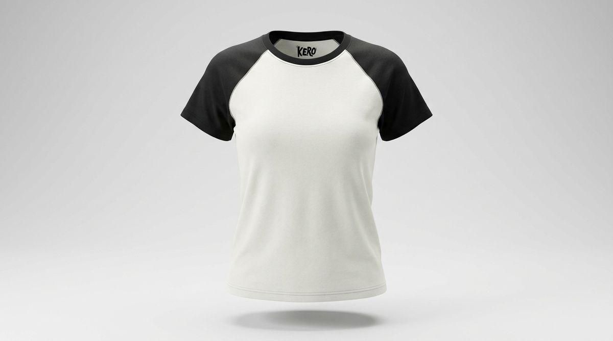 Camiseta Kero Raglan Fem - vista do produto