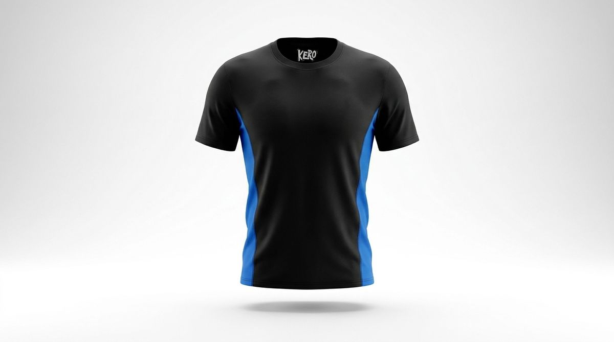 Camiseta Kero Recorte Lateral Masc - vista do produto