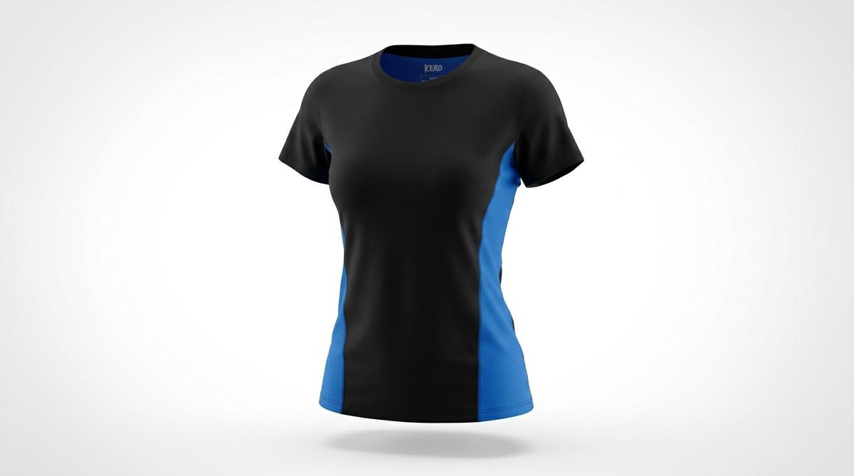 Camiseta Kero Recorte Lateral Fem - vista do produto