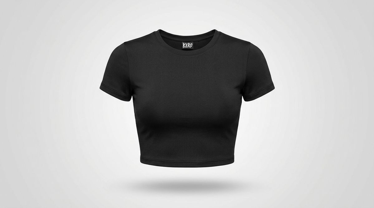 Camiseta Kero Cropped - vista do produto