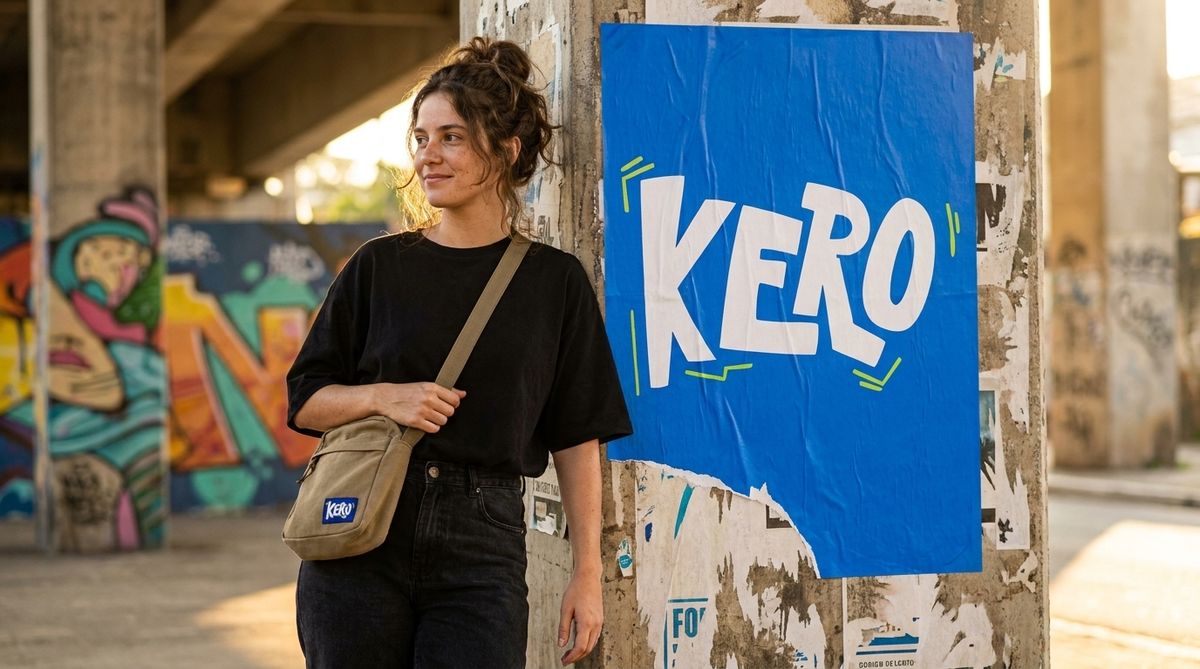 Camiseta Kero Oversized Fem - vista do produto, look