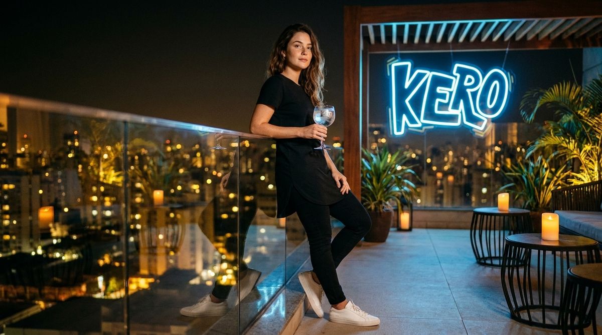 Camiseta Kero Longline Fem - vista do produto, look