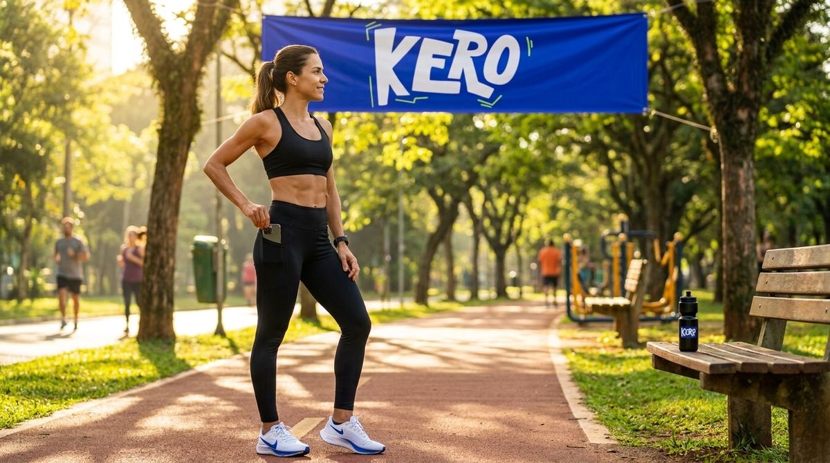 Camiseta Kero Legging Com Bolso - vista do produto, look